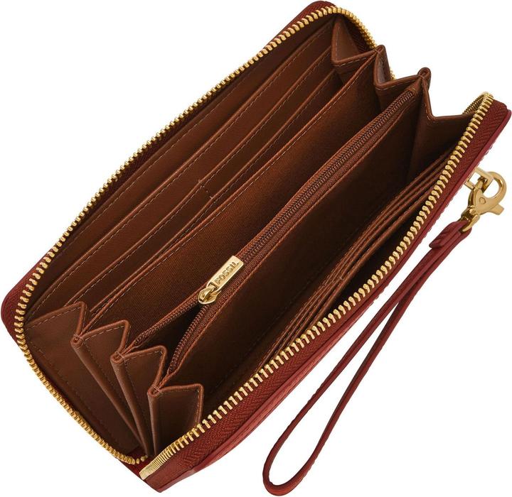 Actual product image Fossil Logan RFID Zip Around Clutch