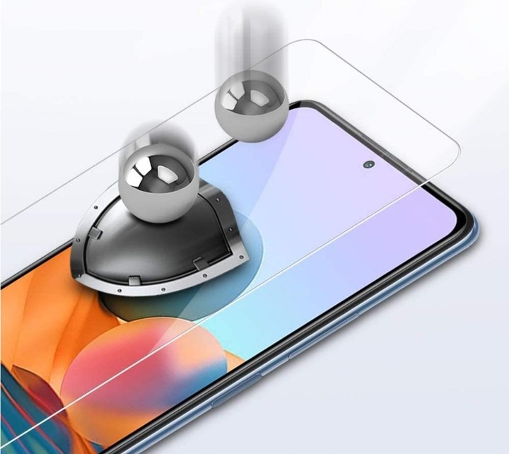 Produktbild Screenguard Xiaomi Redmi Note 10 Pro Panzerglas Schutzfolie Case Friendly Design (Xiaomi Redmi Note 10 Pro)