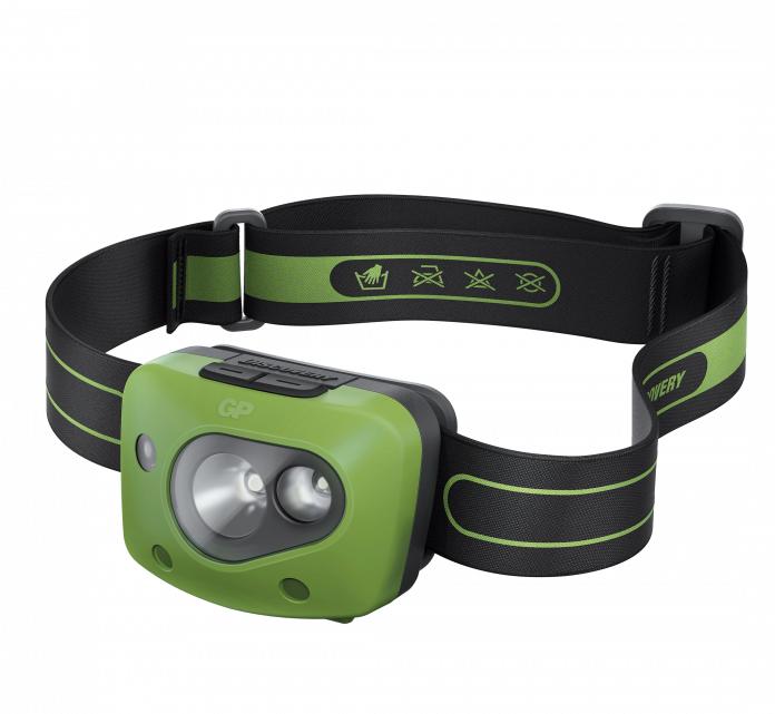 Actual product image GP Batteries GP Discovery Headlamp CH43 (300 lm)