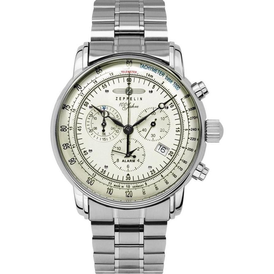 Zeppelin, Orologio da polso, Uhr 100 Jahre 8680MB3 Quarz
