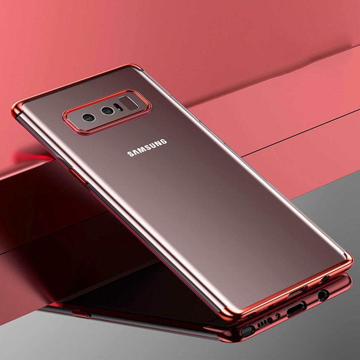 König Design Handyhülle für Samsung Galaxy Note 8 Schutzcase Backcover Bumper Etuis Case Pink (Samsung Galaxy Note 8), S...