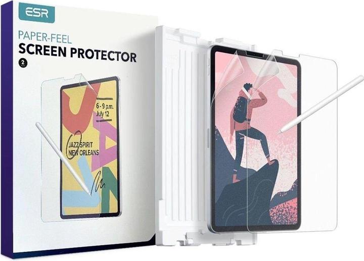 Productafbeelding ESR Paper-Feel (2 Stuk, iPad Pro 11 2018 (1e Gen), iPad Pro 11" (2022), iPad Air 10.9 (2022), iPad Air 2020 (4e generatie), iPad Pro 11 2021 (3e generatie), iPad Pro 11 2020 (2e generatie))