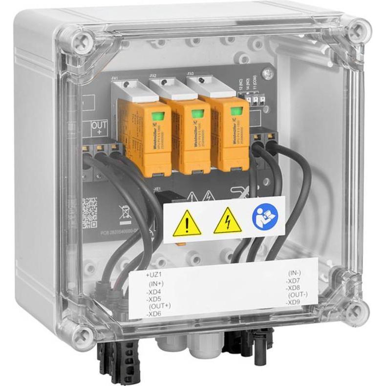 Weidmüller, Generatore di corrente, WEI PVN1M1I2SXFXV2O2TXPX11 Connettore per il fotovoltaico (2000 W)