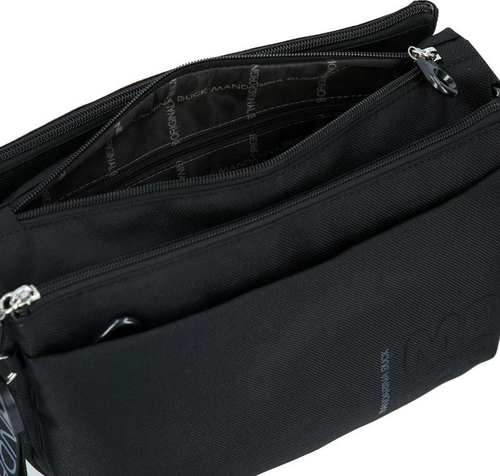 Actual product image Mandarina Duck Large Crossover with Multiple Pockets and Adjustable Shoulder Strap