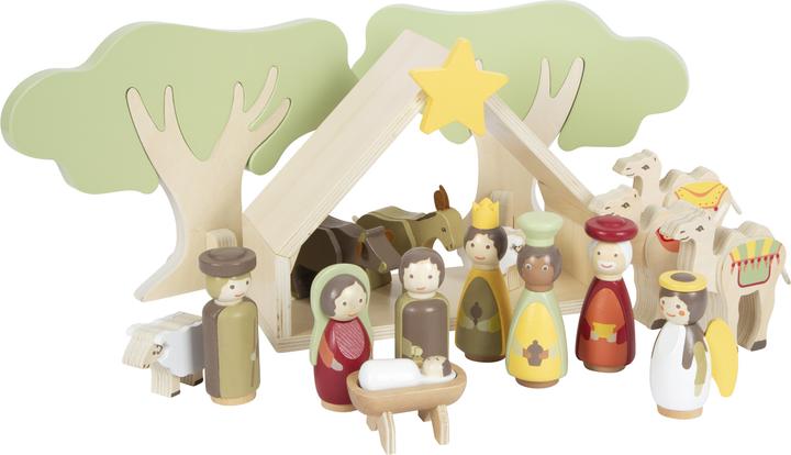 Produktbild small foot Spielset Weihnachtskrippe