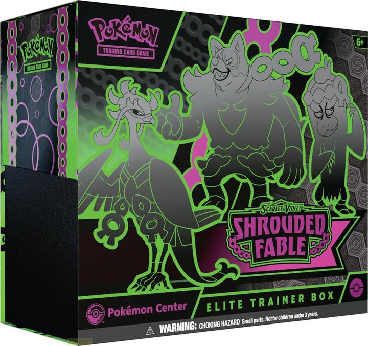 Actual product image Pokémon TCG SV 6.5 Elite Trainer Box (English, Elite / Top Trainer Box)