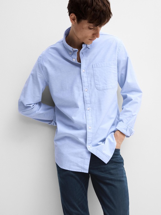 Produktbild Selected Homme Slhregrick-Ox Shirt Ls Noos (3XL)