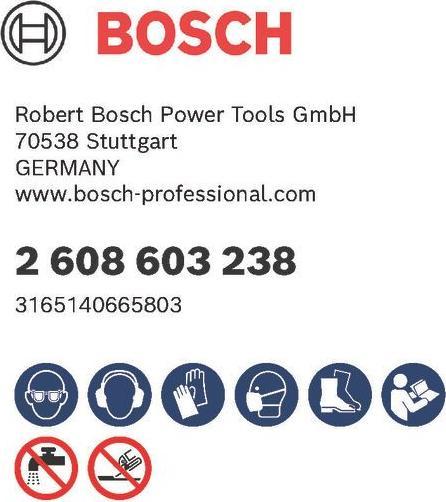 Produktbild Bosch Professional Zubehör Diamanttrennscheibe Standard for Stone, 230 x 22,23 x 2,3 x 10 mm, 10er-Pack