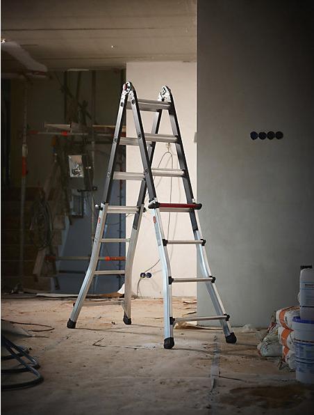 Produktbild Altrex Teleskop-Klappleiter (Mehrzweckleiter, 154 cm)