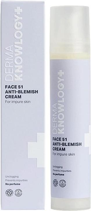 Actual product image MDerma DermaKnowlogy FACE 51 Anti-blemish cream 50 ml Moisturizing face cream women Cream (50 ml, Day cream)