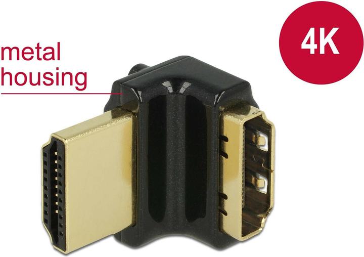 Produktbild Delock HDMI-A/HDMI-A, F/M, 90° (HDMI, 2.12 cm)