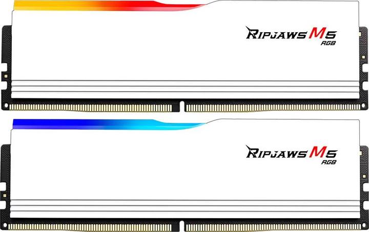 Actual product image G.Skill D532GB 6000-36 Ripjaws M5 wh K2 GSK (F5-6000J3636F16GX2-RM5RW) (2 x 16GB, 6000 MHz, DDR5 RAM, DIMM)