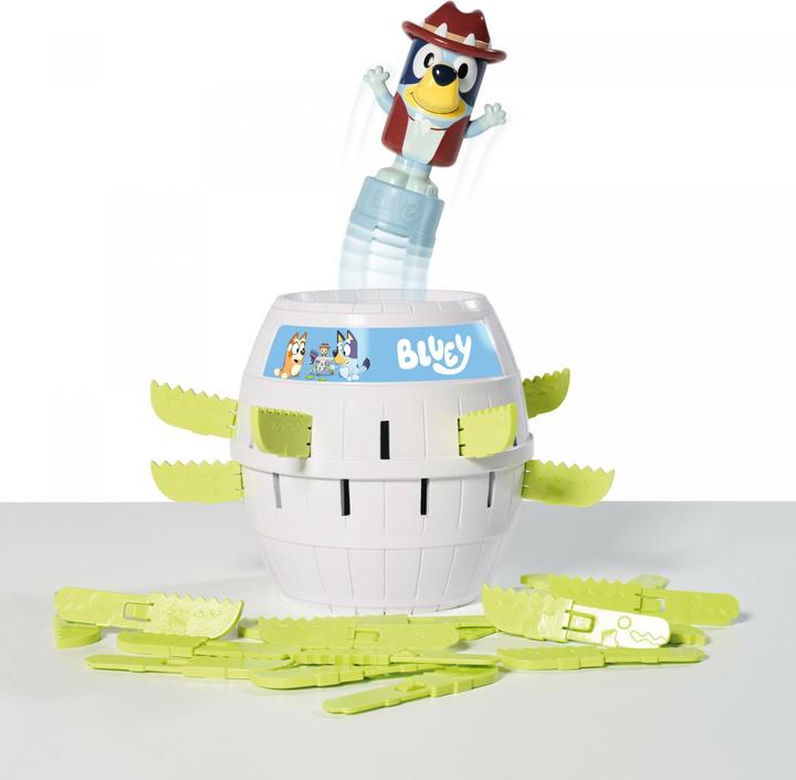 Actual product image Tomy Pop up Bluey (French, German, Greek, Italian, Polish, Portuguese, Spanish, Turkish, 2 - 4 Players)