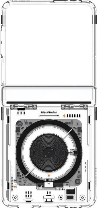 Produktbild Spigen Ultra Hybrid Pro MagSafe Case für Samsung Galaxy Z Flip 7 Zero One - Transparent (Samsung Galaxy Z Flip7)