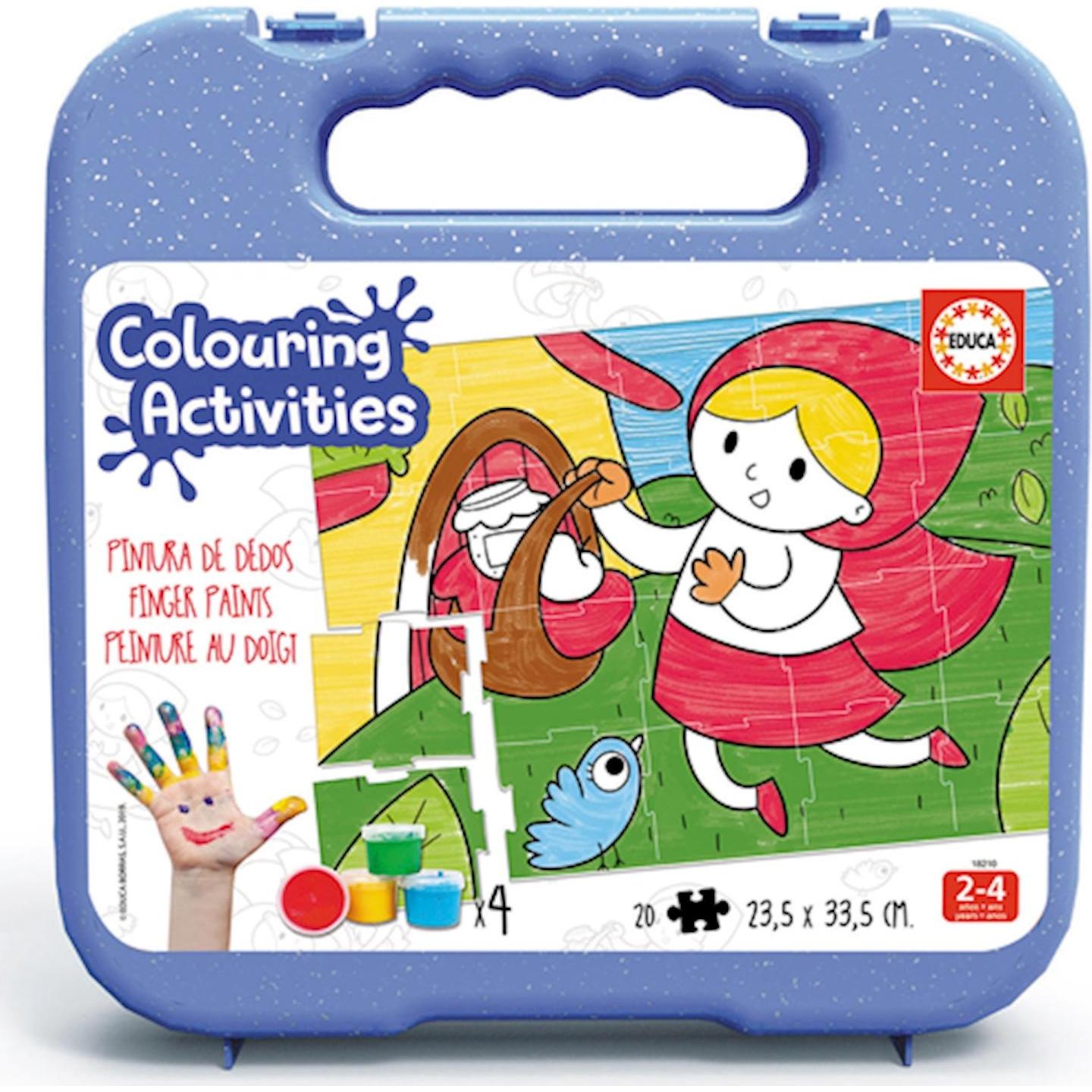Educa Coloring Rotkäpchen (20 Teile)