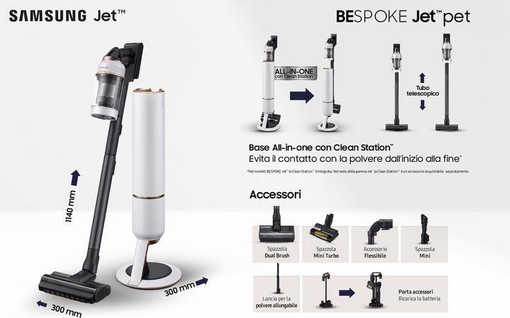 Image du produit Samsung Bespoke Jet VS20A95823W
