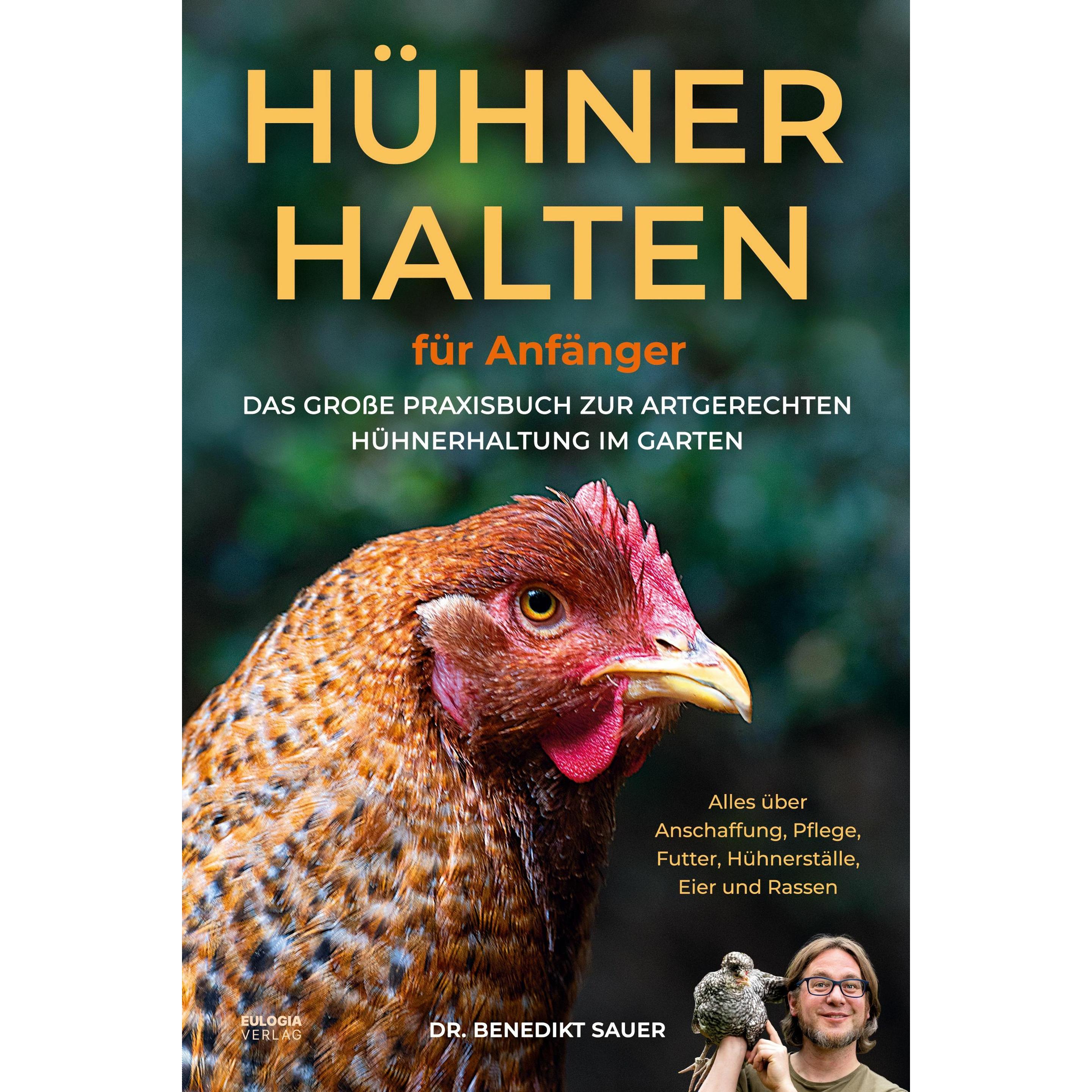 Thumbnail - Hühner halten für Einsteiger, Ratgeber von Dr Benedikt Sauer