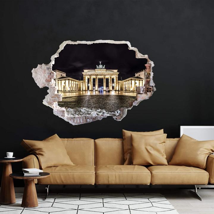 Image du produit Trenddeko 3D Porte de Brandebourg (80 x 59 cm)