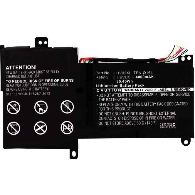 Thumbnail - CoreParts MBXHP-BA0090 Notebook-Ersatzteil Akku (1 Zellen, 4000 mAh), Notebook Akku, Schwarz