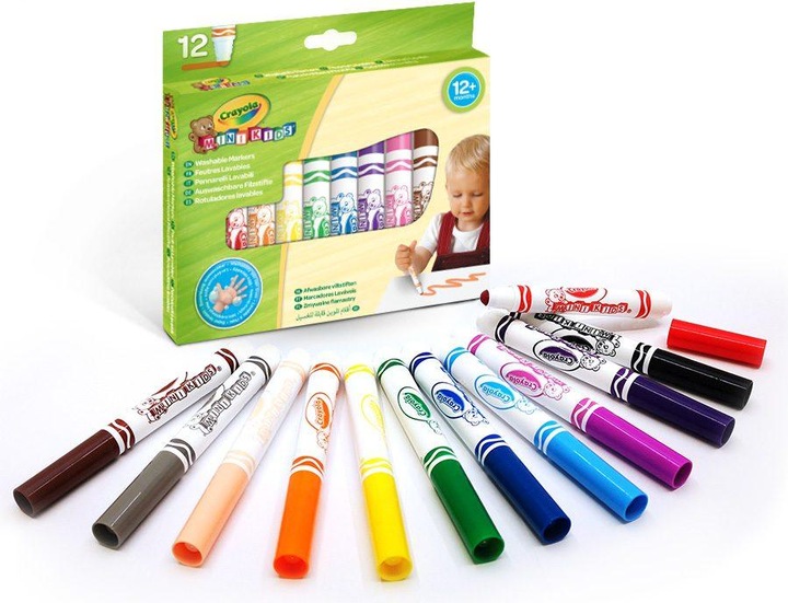 Produktbild Crayola Erste Filzstifte (Mehrfarbig, Multicolor, 12 x)