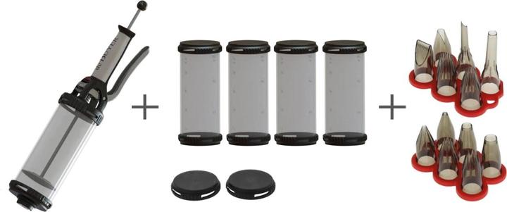 de Buyer Le Tube PRO Seringue à garnir pour les chefs (Poche à douille, 750 ml)
