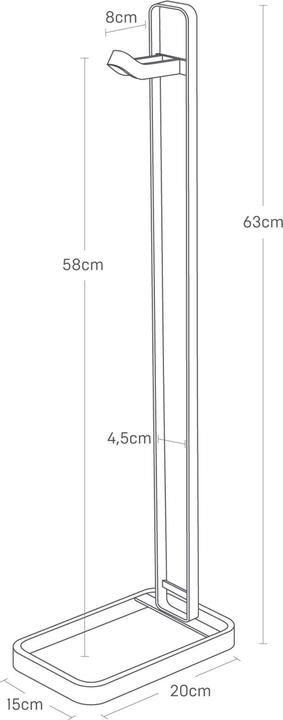 Produktbild Yamazaki Laufradständer TOWER