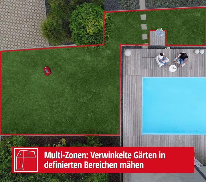 Actual product image Einhell Mowing robot FREELEXO 750 LCD BT+ (750 m²)