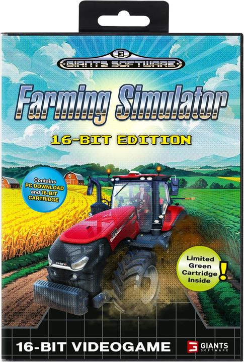 Actual product image Giants Software Landwirtschafts Simulator Megadrive 16Bit Grün (PC, EN)