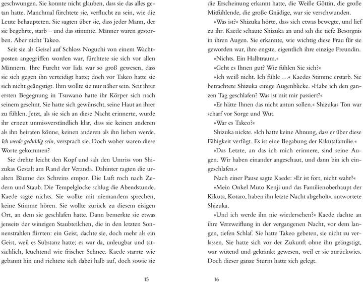 Produktbild Der Clan der Otori - Der Pfad im Schnee (Deutsch, Irmela Brender, Lian Hearn, 2025)