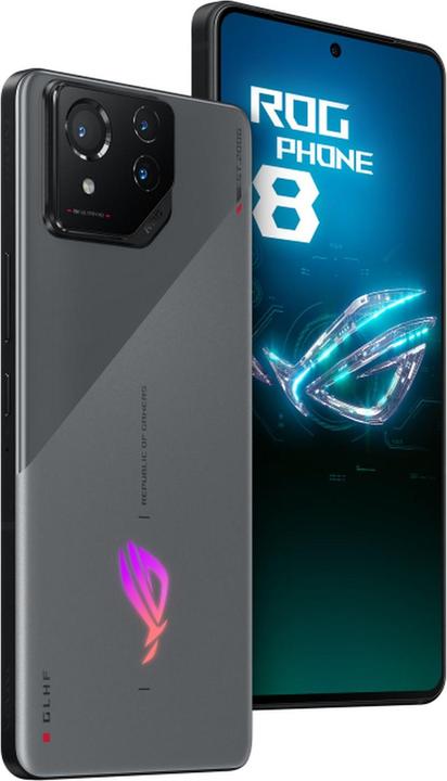 Actual product image ASUS ROG Phone 8 (256 GB, Rebel Grey, 6.78", Dual SIM, 5G)