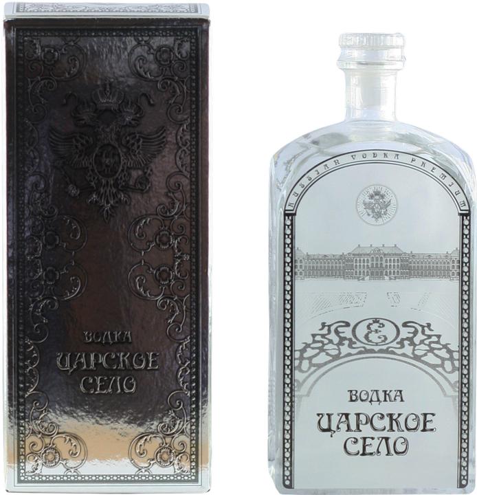 Actual product image Zarskoje Sélo Vodka Sélo Ultra Premium Vodka with case (1 x 70 cl)
