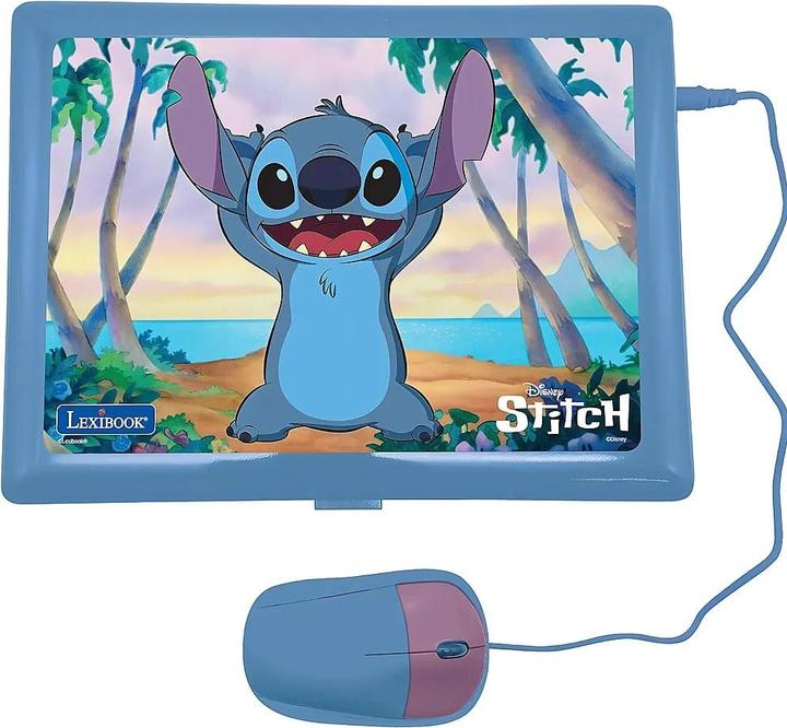 Produktbild Lexibook Disney Stitch - pädagogischer Laptop (Englisch, Französisch, 4 - 7 Jahre)