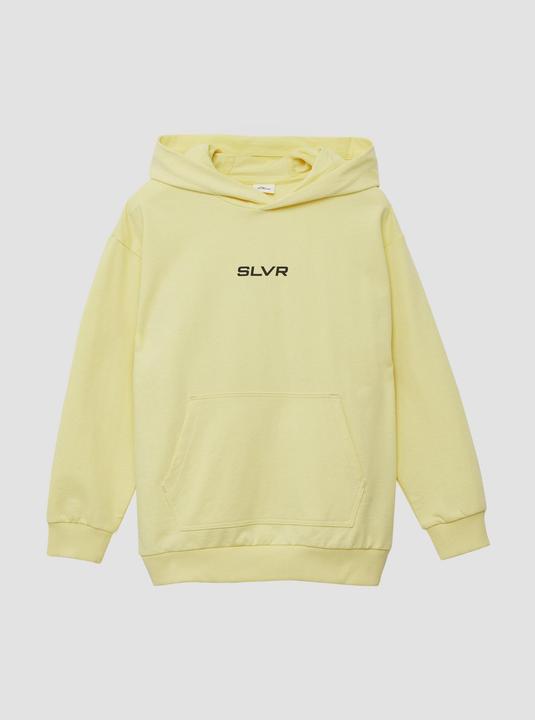 Produktbild S.Oliver Sweatshirt Oversize-Hoodie mit Front- und Rückenprint (134, 140)