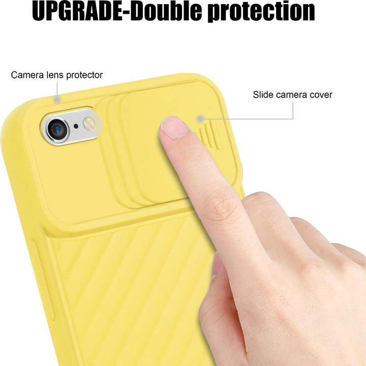 Produktbild Cadorabo TPU Cover mit Kamera Schutz (Apple iPhone 6)