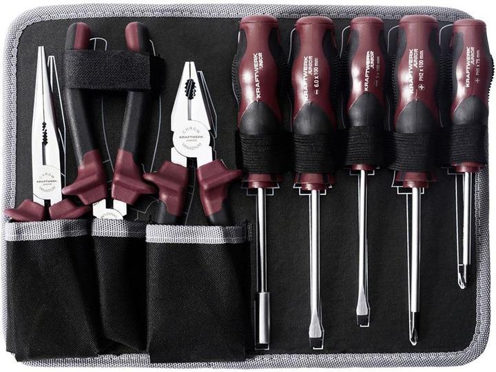 Produktbild Kraftwerk Universal Alu-Werkzeugkoffer Basic, 109-tlg. (109 Teile)