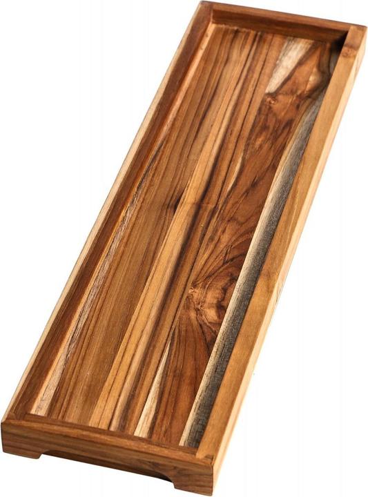 Produktbild TeakHaus Teak Serviertablett m. Haltegriff, 46x15x2.4 cm