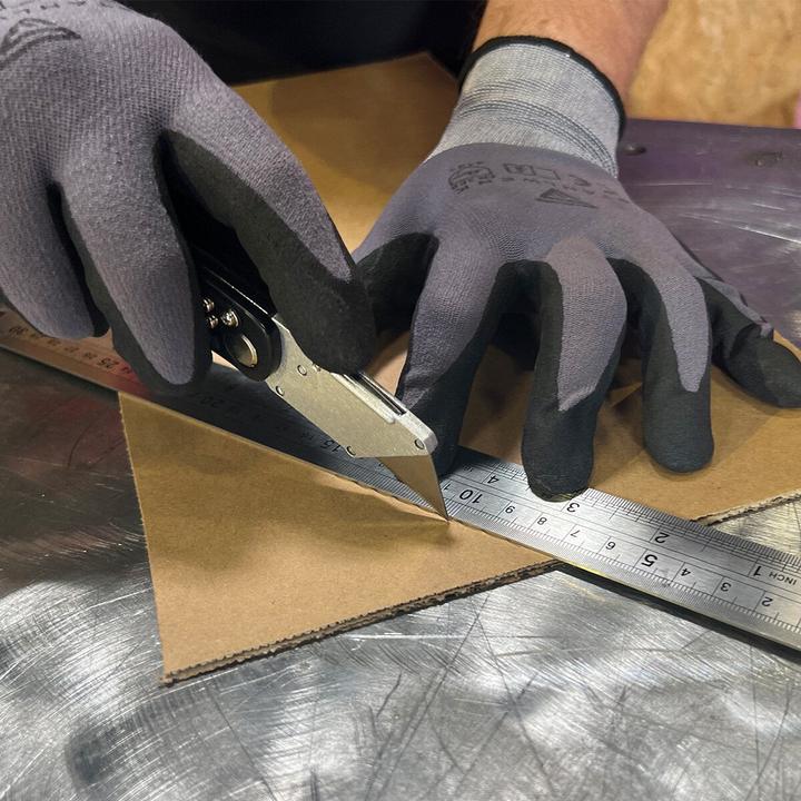 Image du produit Stahlwerk Cutter pliable Jeu de 3 cutters à changement rapide Verrouillage de sécurité (Cutters)