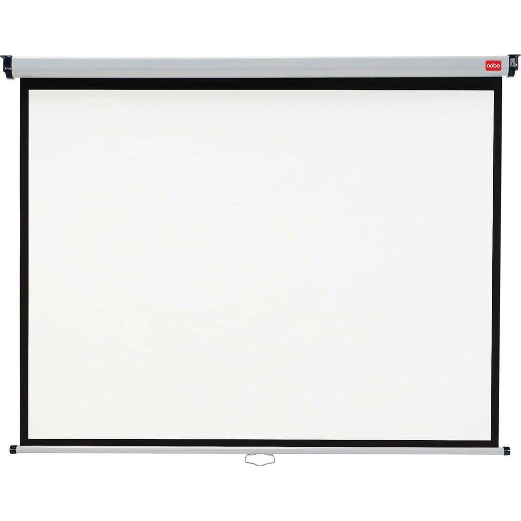 Nobo Wall Widescreen Projection Screen 2400x1600mm (109.06", 16:10), Leinwand, Weiss