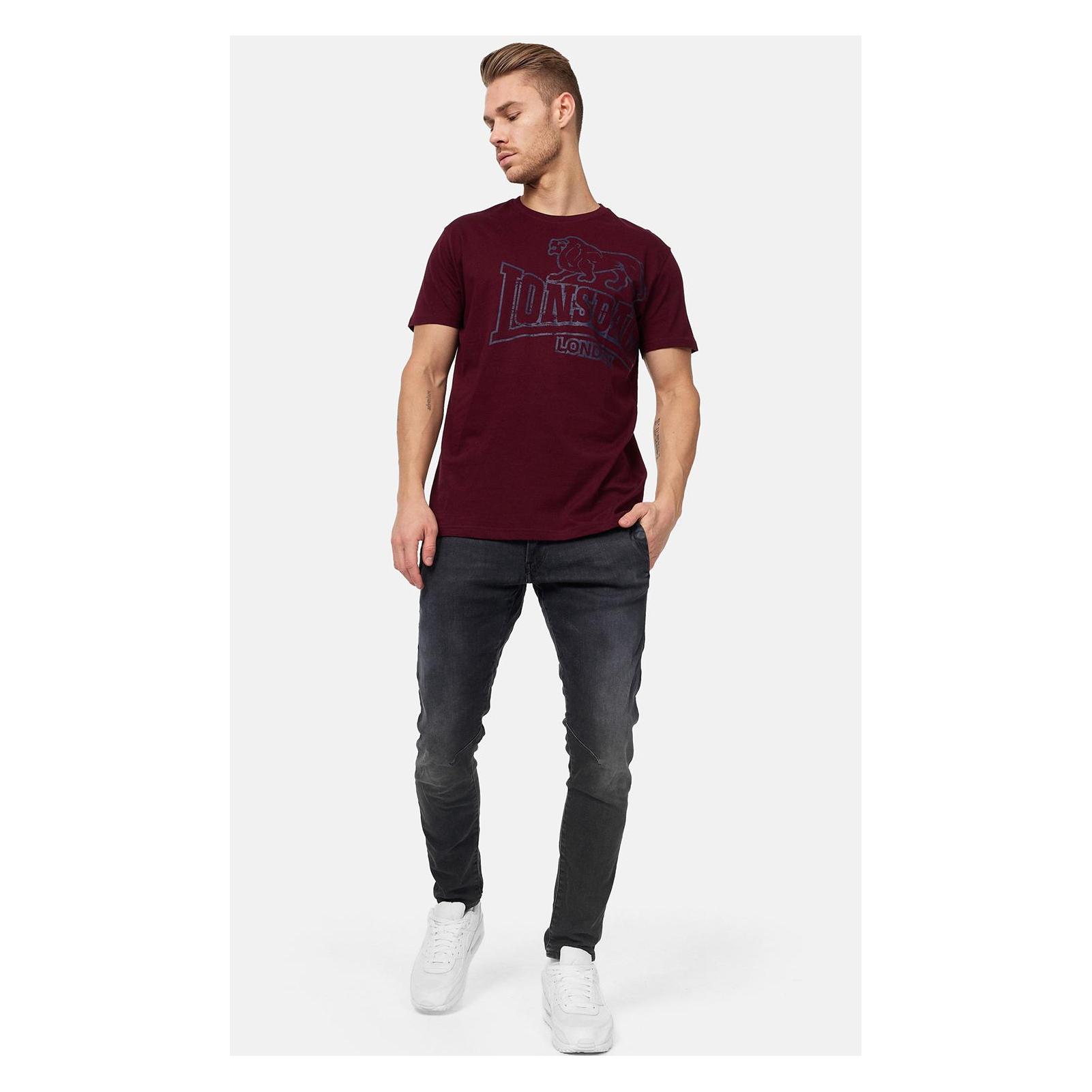 Lonsdale, Herren, Shirts, T-Shirt, Rot, (L)