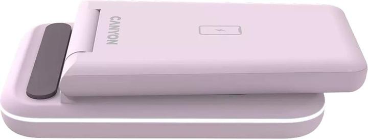 Image du produit Canyon WS-304, 3in1, station de recharge sans fil Qi pour 3 appareils en même temps, noir (15 W)