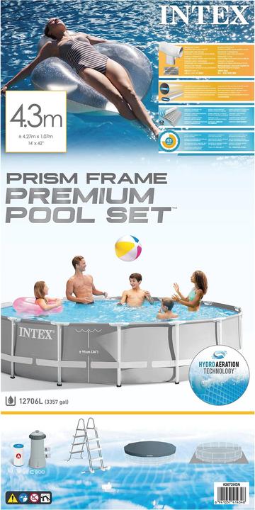 Produktbild Intex Prism Frame Premium Pool Set (427 x 107 cm)