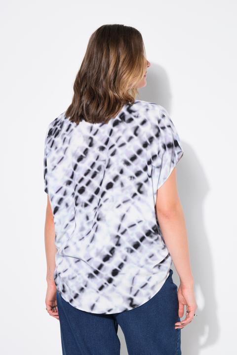 Immagine prodotto Studio Untold Maglia dal taglio oversize con stampa batik e scollo a V (46, 48)