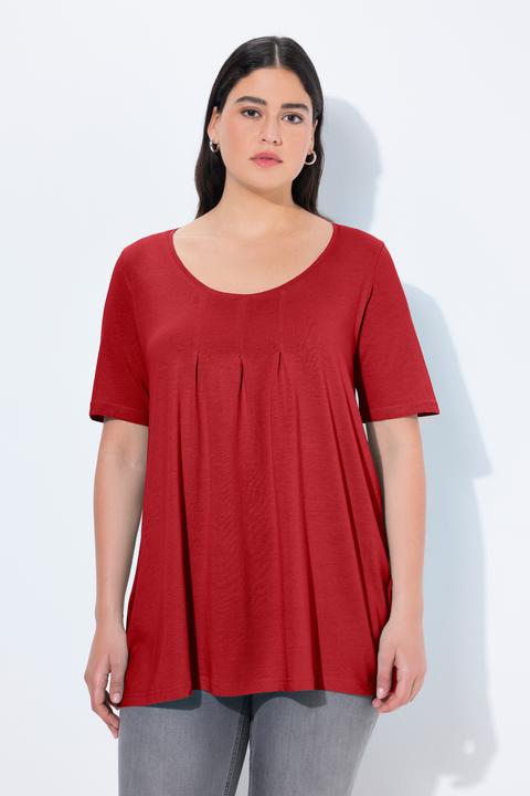 Actual product image Ulla Popken Essential Front Pleat Tee (42, 44)