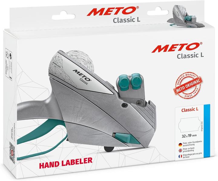 Produktbild METO Preisauszeichnungsgerät Classic L Anzahl Druckzeilen: 2