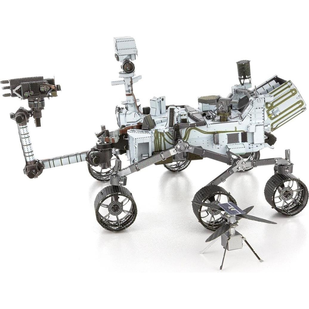 Thumbnail - Fascinations Metal Earth Weltraum 3D-Bausätze : Mars Rover Perseverance & Ingenuity Helikopter