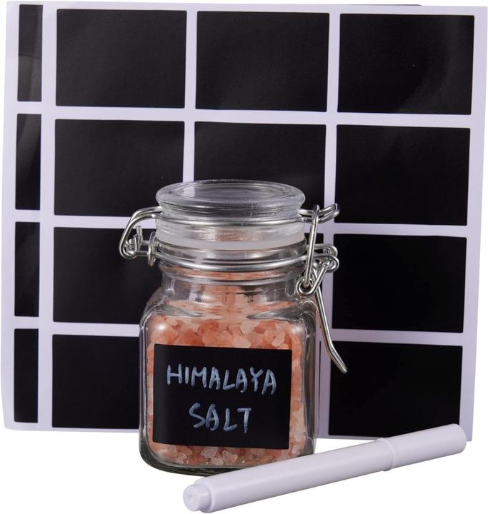 Actual product image Oak & Steel Spice jars with lid 12 pieces (0.10 l)