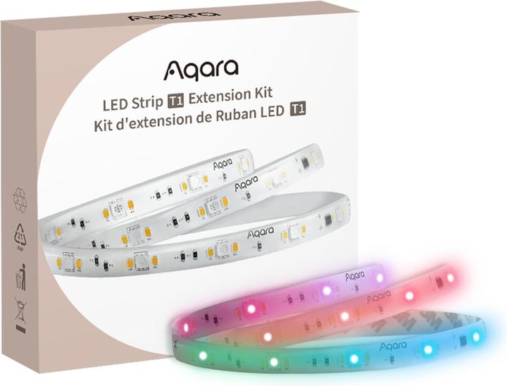 Aqara LED Strip T1 Extension Kit (Mehrfarbig, 100 cm, Indoor, Outdoor)