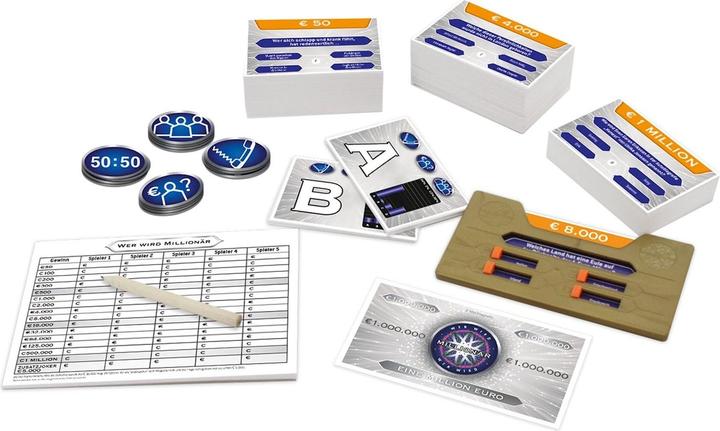 Image du produit Jumbo Qui veut être millionnaire 20 J, d 20 ans édition anniversaire, à partir de 12 ans, 2-5 joueurs (Allemand, 2 - 5 Joueur)