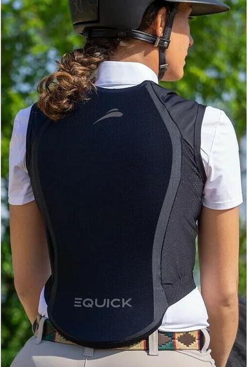 Immagine prodotto eQuick Paraschiena da donna per l'equitazione (S)