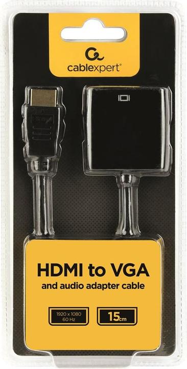 Produktbild Gembird HDMI – VGA (VGA, HDMI, 4.50 cm)